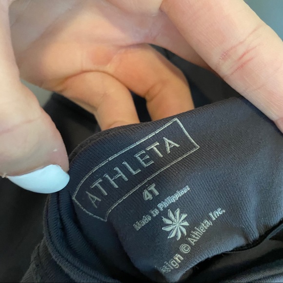 COPY - Athleta Sizzle Gray Halter Active Dress - Picture 6 of 6